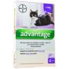 Advantage 80 10% pro kočky nad 4kg 4x0,8ml
