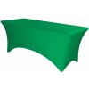 TENTino Elastický poťah STANDARD na skladací stôl 240x76 cm VIAC FARIEB Farba obrusu: ZELENÁ / GREEN