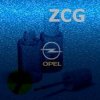 OPEL - ZCG - LASERBLAU metal. barva retušovací tužka