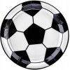 PartyDeco TANIERE papierové Futbal 18cm