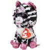 Beanie Boos Zoey 15 cm - zebra ružová