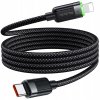 Kábel McDodo USB typ C - Apple Lightning 1,2 m čierny