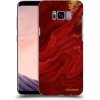 Picasee silikónový čierny obal pre Samsung Galaxy S8 G950F - Red
