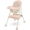 Baby Mix Jedálenská stolička Nora - Ružová