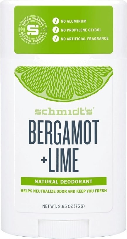 Schmidt\'s deostick bergamot a lime 75 g