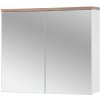 Comad BALI WHITE 841 FSC skrinka so zrkadlom 80cm, biela