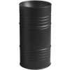 BARREL keramické umývadlo volne stojacé do priestoru 42x90x42cm, bez prepadu, čierna matná