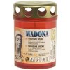 Madona Náhrobná sviečka s viečkom červená 90 g