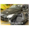 Deflektory na okná Hyundai i30 hatchback 2007-2012, 4ks