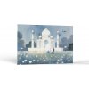 Imitácia maľby Taj Mahal v kvetinovom poli | Obrazy Vintessia Rozmery obdĺžnik: 60x90