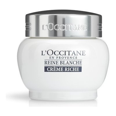 L`Occitane en Provence Rozjasňujúci pleťový krém Reine Blanche (Rich Cream) 50 ml