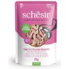 Schesir Cat C&B Wet Adult Tuniak kura a šunka v želé 85 g