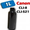 Atrament pre kazety Canon CLI-8/CLI-521 black XXL - 1000ml