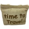 Plážová sláměná taška TRAVEL