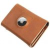 FIXED Tripple Wallet pre AirTag z pravej hovädzej kože (FIXWAT-TR2-BRW) hnedá