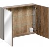Comad SANTA FE TAUPE 84-80-A-2D zrkadlová skrinka