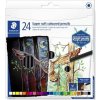Farebné ceruzky, sada, šesťhranné, STAEDTLER 149 C, 24 rôznych farieb