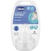 Chicco cumlík na fľašu Perfect 5/Well Being fyziologický stredný prietok 2 ks V001517