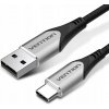 Vention CODHF USB 2.0 A na USB-C 3A, 1m, sivý