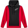 ALPINESTARS mikina IGNITE HOODIE čierna/červená Veľkosť: XL