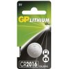 GP CR2016 – gombíková batéria, Li-Mn, 20 x 1,6 mm, 3 V, 90 mAh