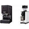 Gaggia New Classic E24, black + Eureka Mignon Zero, BL white