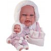 Antonio Juan 70360 CLARA - realistická bábika bábätko so špeciálnou pohybovou funkciou a mäkkým látkovým telom - 34 cm
