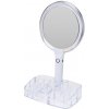 Excellent Kozmetické zrkadlo s LED osvetlením a organizérom 18 x 34,5 cm