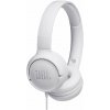Slúchadlá JBL Tune 500 biela (JBLT500WHT)