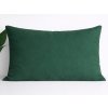 XPOSE® Bavlnená obliečka na vankúš MICHAELA - tmavo zelená 50x60 cm, Bavlna