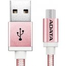 Adata AMUCAL-100CMK-CRG microUSB, 1m, růžový