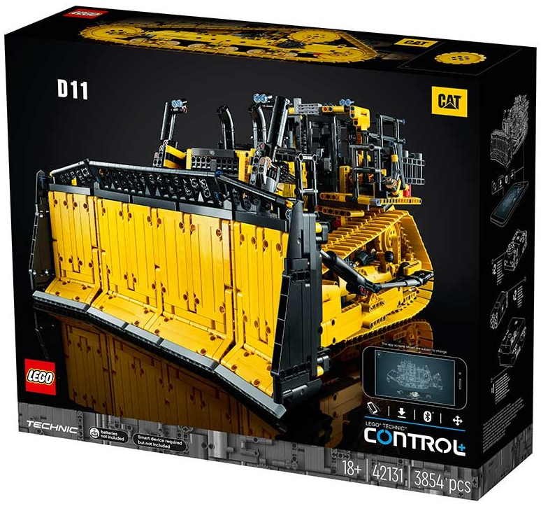 LEGO® Technic 42131 Buldozér Cat D11 ovládaný aplikáciou od 379,9 € -  Heureka.sk