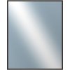 DANTIK - Zrkadlo v rámu, rozmer s rámom 40x50 cm z lišty Hliník čierna (7022021)