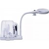 Stolná zväčšovacia lupa s osvetlením Verkgroup V-09112 - 2,5x;5x;16x (90mm/75mm/37mm)