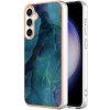 VSETKONAMOBIL 65136 IMD MARBLE Ochranný kryt Samsung Galaxy S23 FE 5G GREEN