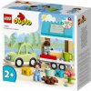 LEGO Stavebnica LEGO DUPLO Mesto 10986 Pojazdný rodinný dom?ek (31 dielikov)