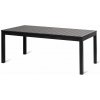 Noela Grande Lungo XXL Záhradný rozkladací stôl 200/260 x 90 cm, hliník/artwood, čierny NOELA 34570522