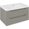 Sapho WAVE umývadlová skrinka 79,7x45x47,8cm, agila WA080-4343