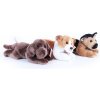 Rappa plyšový pes 3 druhy ležiace so zvukom jack russel labrador a nemecký ovčiak18cm