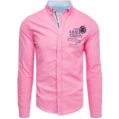 Pánska košeľa ružová (dx2298)