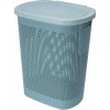 EXCELLENT HOUSEWARE Kôš na bielizeň s vekom 60 l šedá