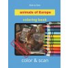 ANIMALS OF EUROPE COLORING BOOK (Atena Sea)(Brožovaná)