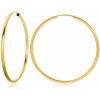 SOFIA zlaté náušnice kruhy BI750112005YG40G