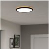 Eglo | Eglo 901438-LED Kúpeľňové stropné svietidlo ROVITO 13,9W/230V pr.30cm IP44 čierna | EG901438