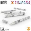 Green Stuff World Refillable paint pen 0.5 (pack x6) - sada plniteľných fixiek (Green Stuff World)