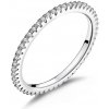For Silver Jemný prsteň so zirkónmi Simple - Striebro 925 Velikost prstenu: 54,3mm