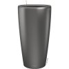 Samozavlažovací kvetináč váza set Lechuza Rondo Ø 32 cm x 56 cm antracit