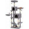 Škrabadlo pre mačky Feandrea vysoké sivé 161-220 cm