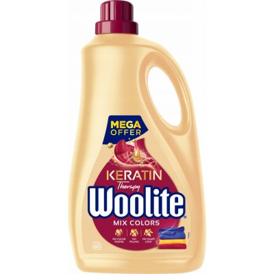 Woolite Keratin Therapy Color gél na pranie 3,6l 60 praní