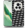 Picasee silikónový čierny obal pre Honor Magic6 Pro - Separ - White On Black 2